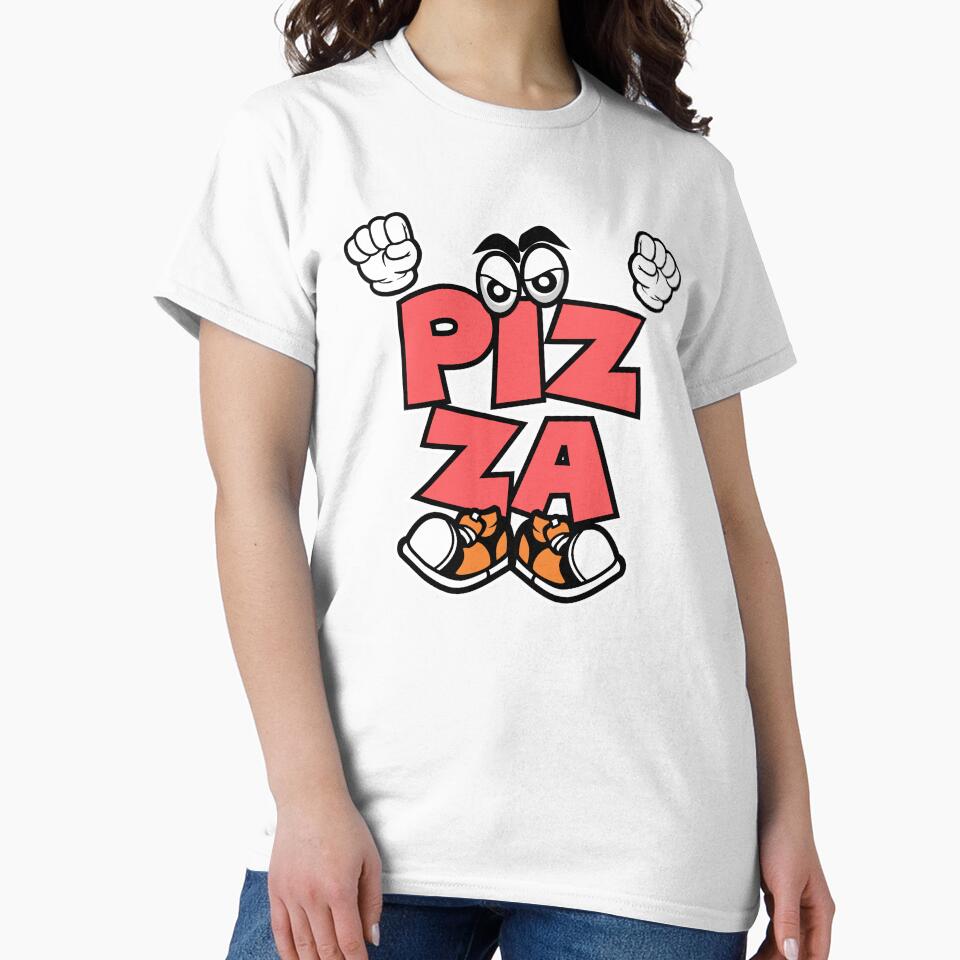 Comic about the word PIZZA celebrating by NFTWords
