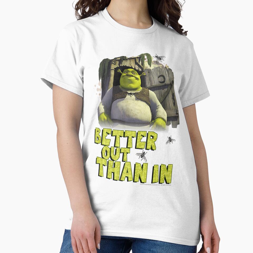 Shrek Outhouse Better Out Than In Quote by alleytambras