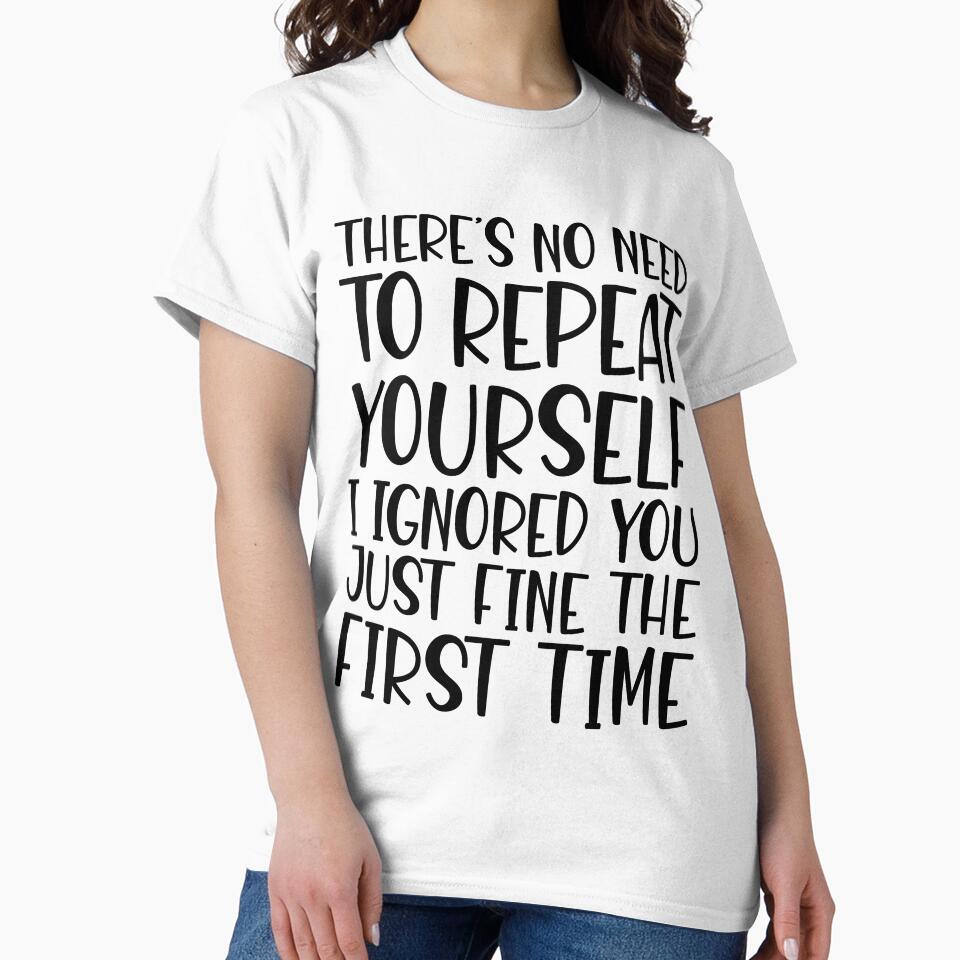 There's No Need To Repeat Yourself by kamrankhan