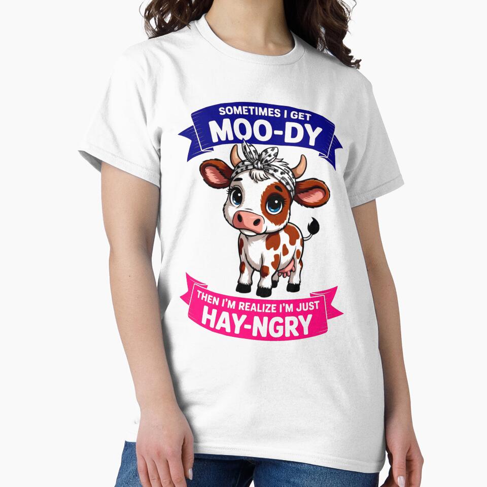 Moo-dy Hay-ngry by CharlottePlaceArt