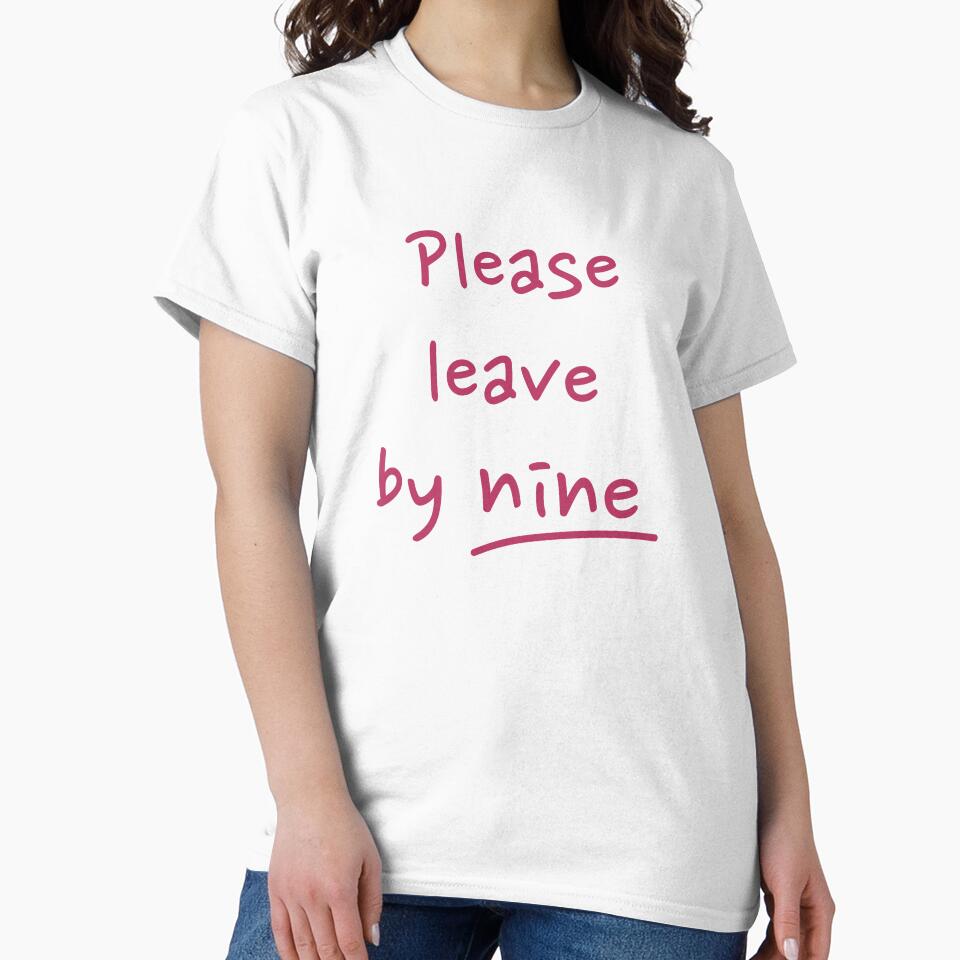 Please leave by nine - raspberry by Zorana Stevanovic