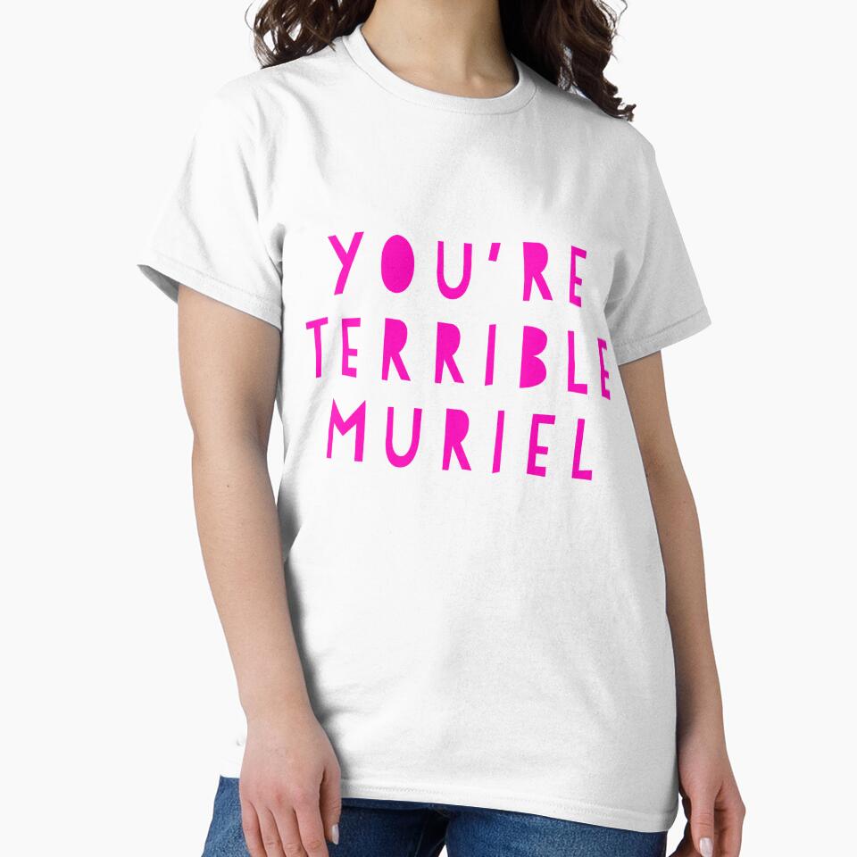 You're terrible Muriel by peterdrawings