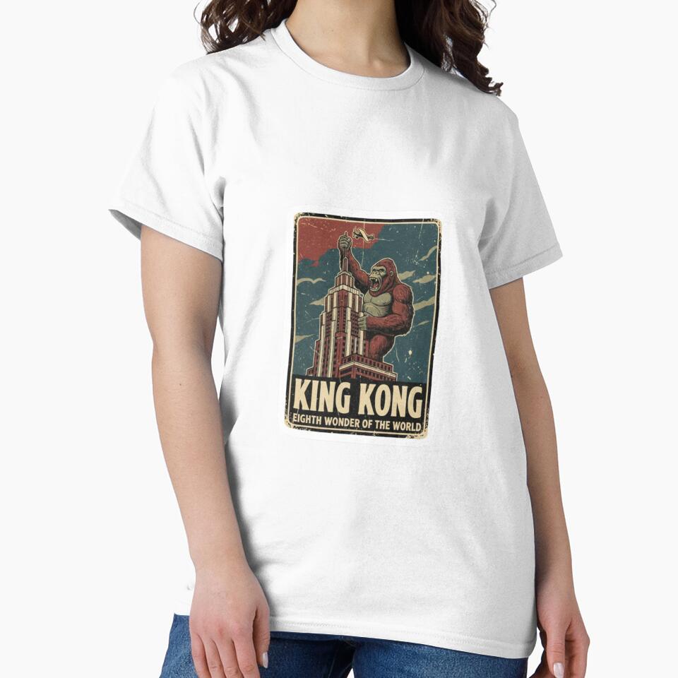 Retro Vintage King Kong by Atlasstor