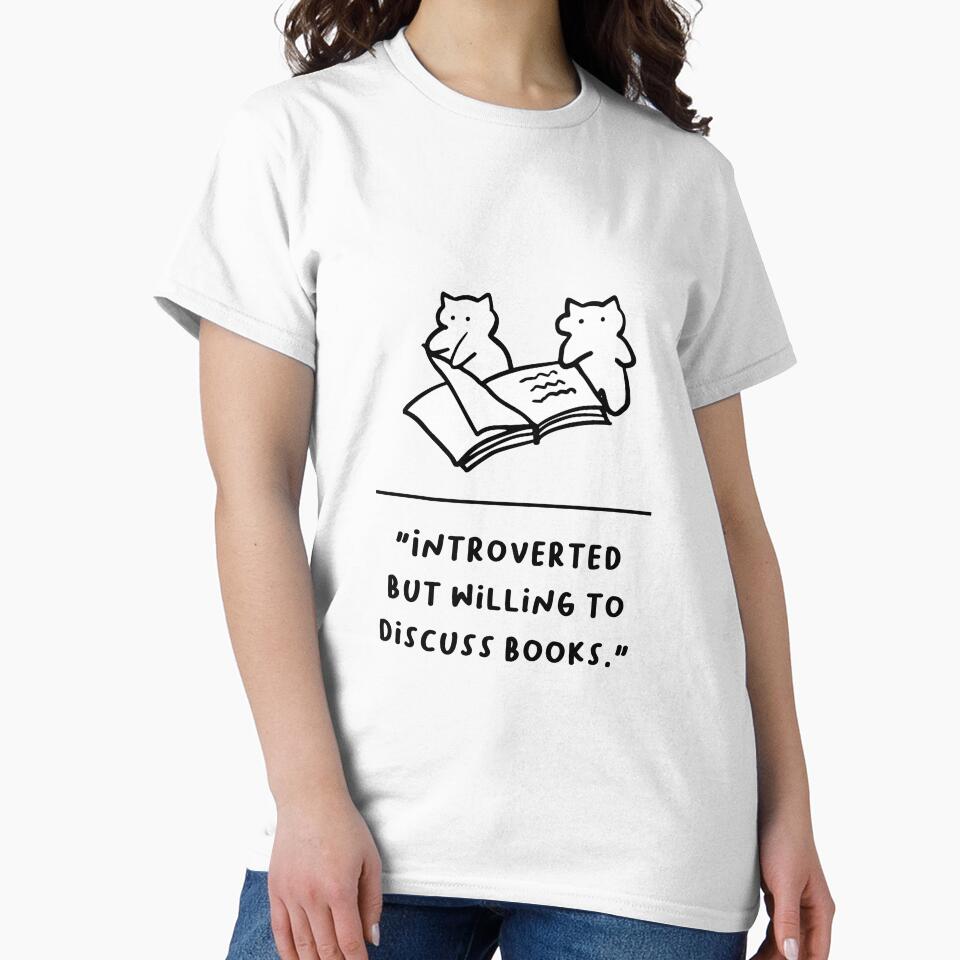 "Introverted But Willing to Discuss Books" by RM-Journey