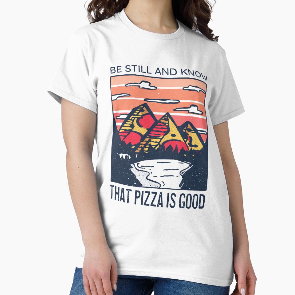 Pizza Psalm Funny Pizza is Good by ForFunDesigns