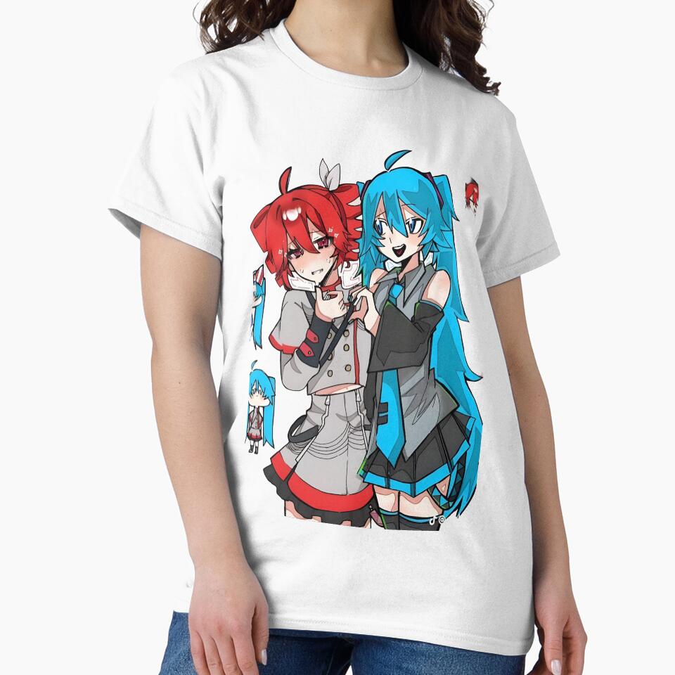 Kasane teto x miku by RadiantGraphics