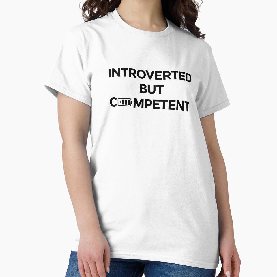 Introverted But Competent - Don't Confuse the Two by Bebichic