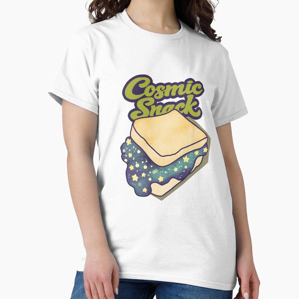 Cosmic Snack Surreal Space Sandwich by MichaelAdamArt