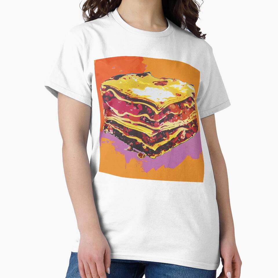 Lasagna Pop Art 8 by AstroRisq