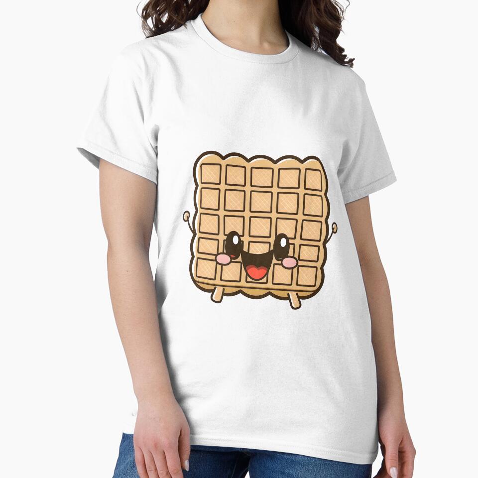 kawaii cute waffle by R.L cases and stickers