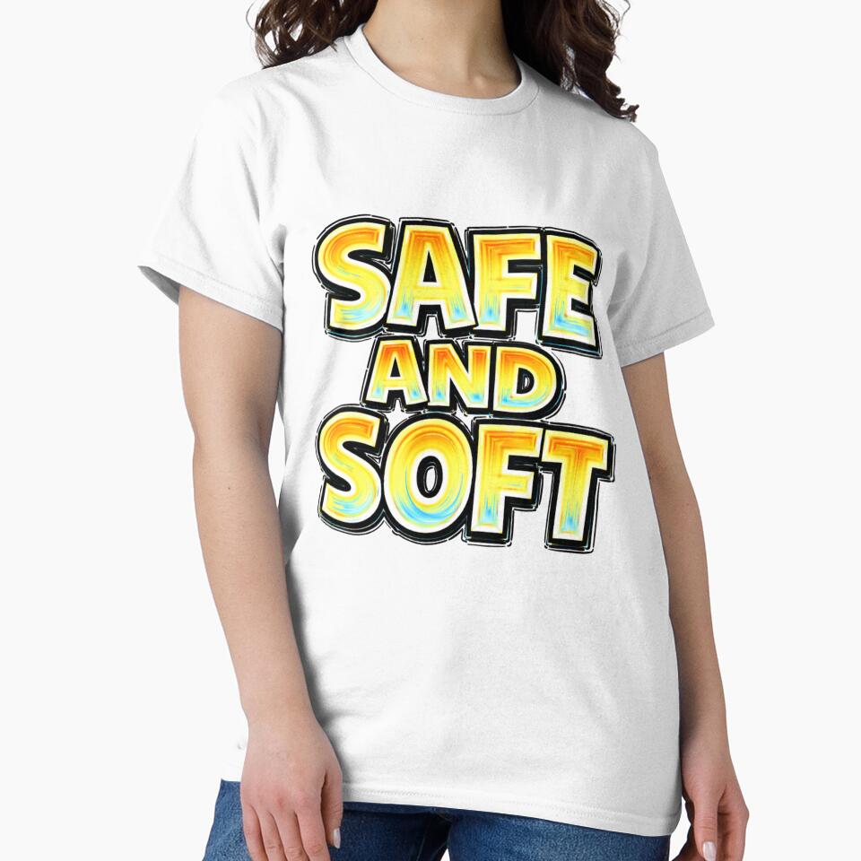 SAFE AND SOFT – hand drawn childlike typography by Mac Sketches