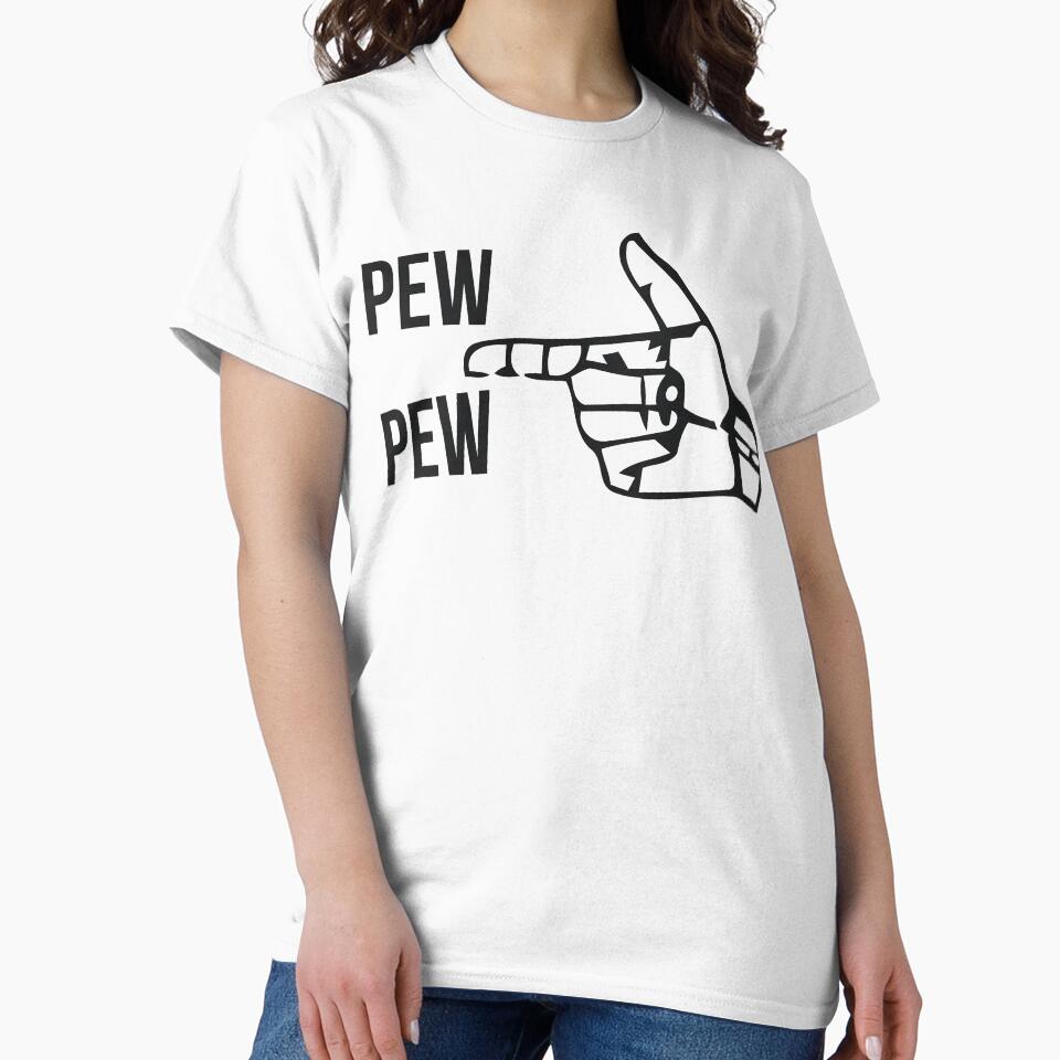 Pew Pew Sarcastic Finger Gun by RedYolk