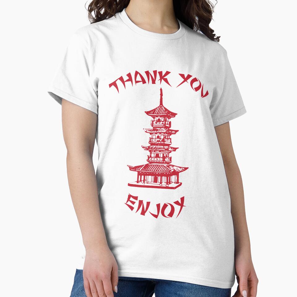 Chinese Food Take Out - takeaway - thank you enjoy by Teeter-Totter