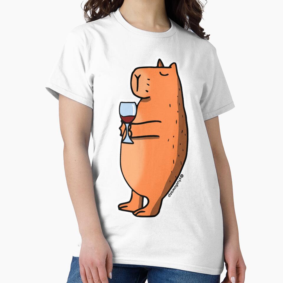Capybara - Wine by Studio-Wasp