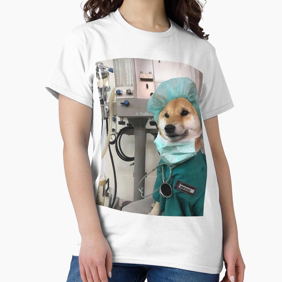 doctor shiba dog by ParamedicDesign