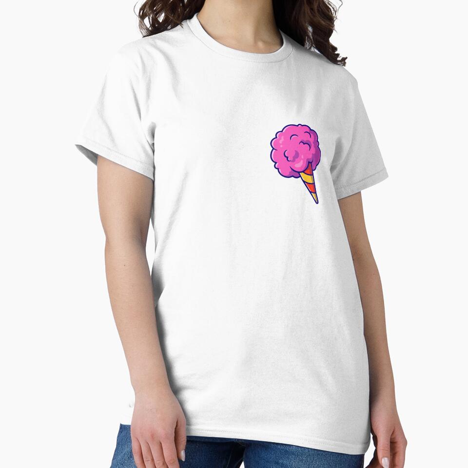 Kawaii Pink Cotton Candy Unicorn Horn Sticker by mbtikt