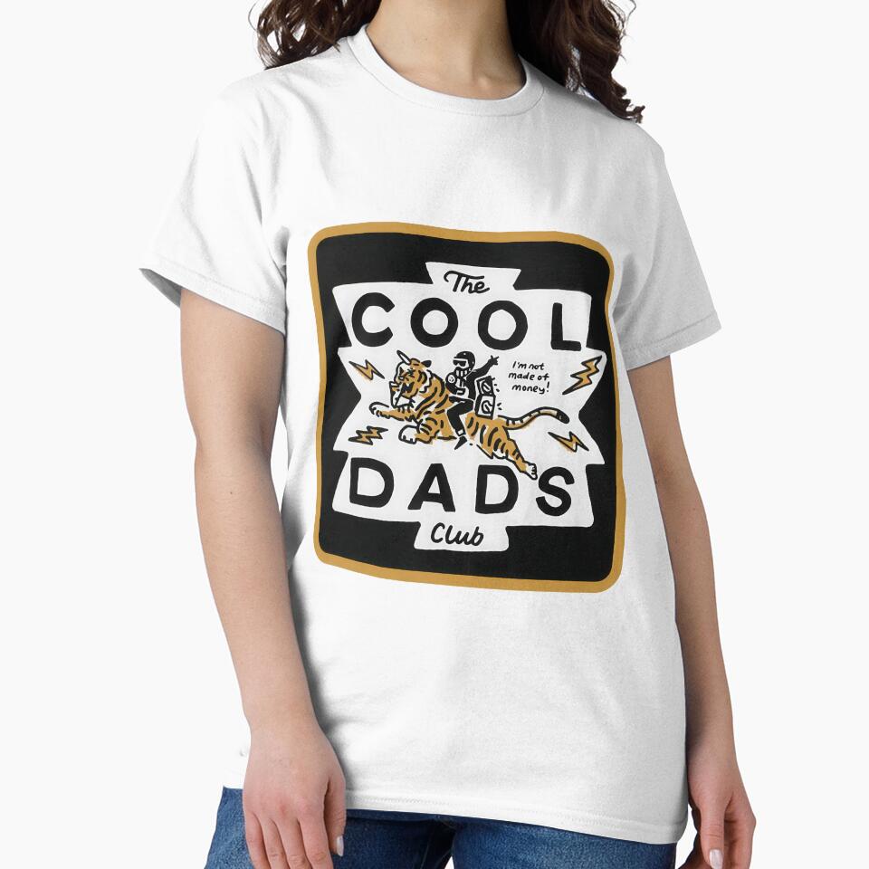Cool Dad Club // Vinyl Sticker // 4in - Indoor & Outdoor by LiuTiuuu