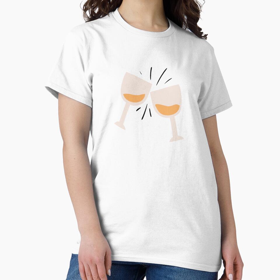 Natural orange wine cheers by Thegentleshop