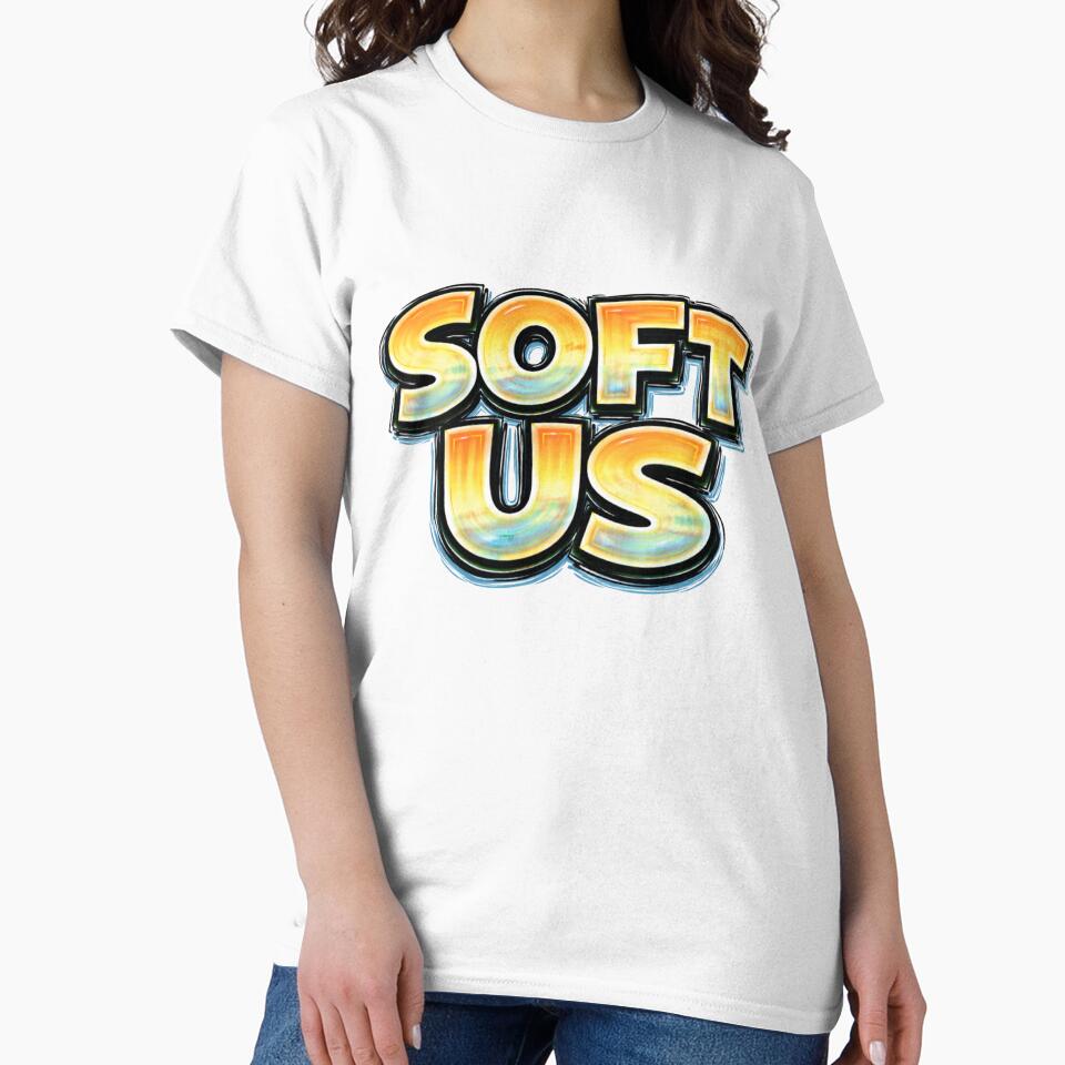 SOFT US – hand drawn childlike typography by Mac Sketches