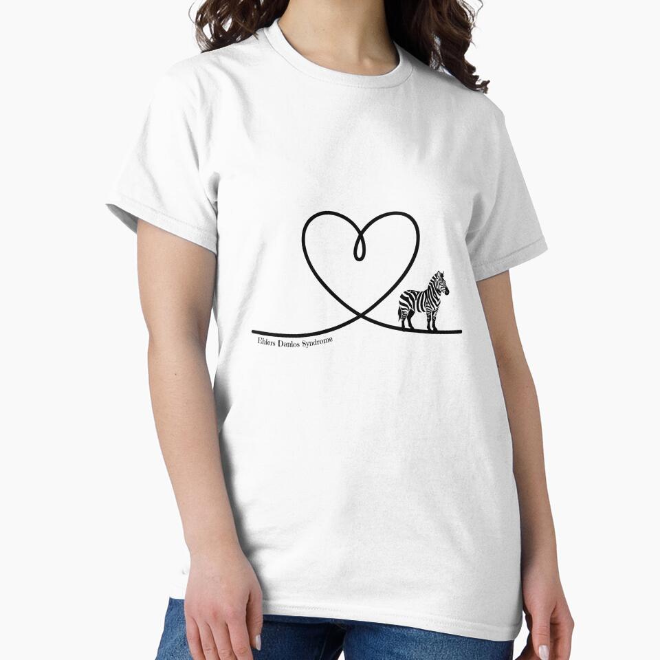 Cute Zebra | Ehlers Danlos Syndrome Awareness by ZebraDazzleDesigns