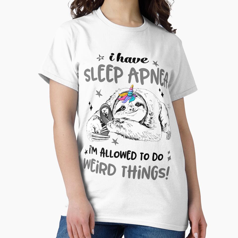 I have Sleep Apnea i'm allowed to do Weird Things by ElizabethS809