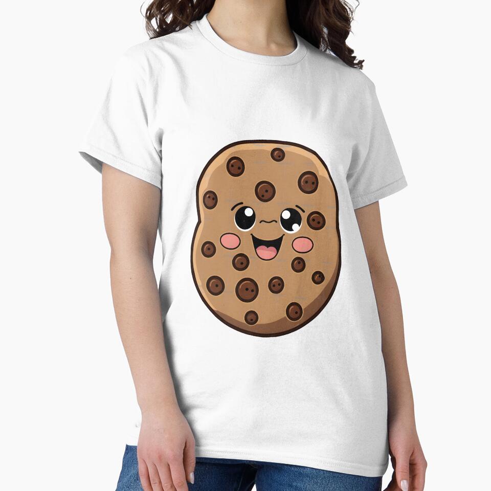 kawaii chocolate chip cookie by R.L cases and stickers