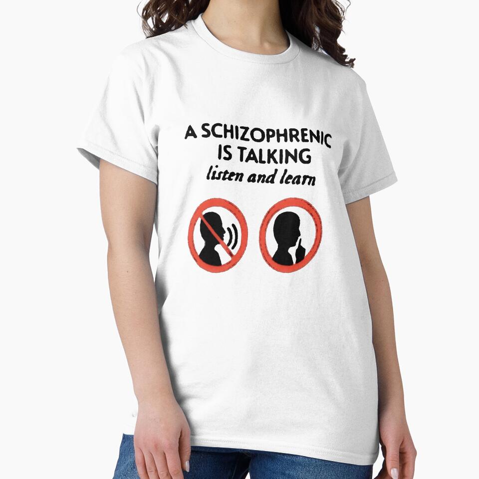 A Schizophrenic is Talking Listen and Learn by Uniqware