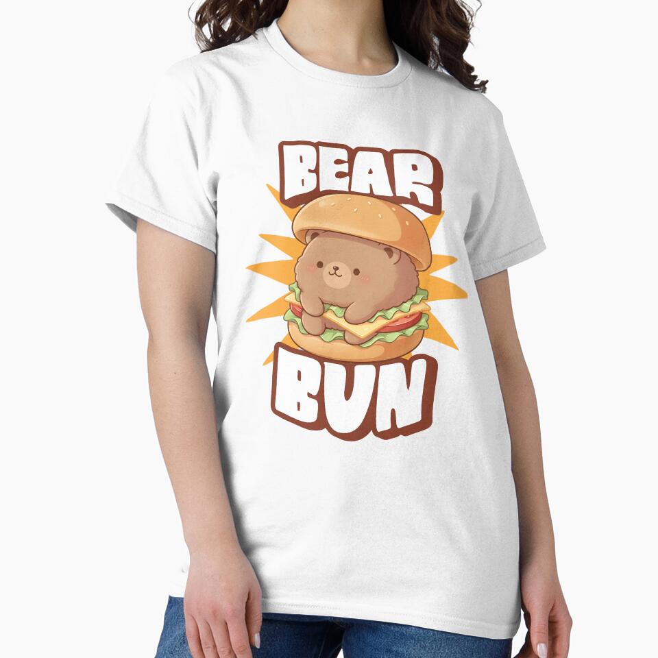 Bear Bun by Paw Print Tee