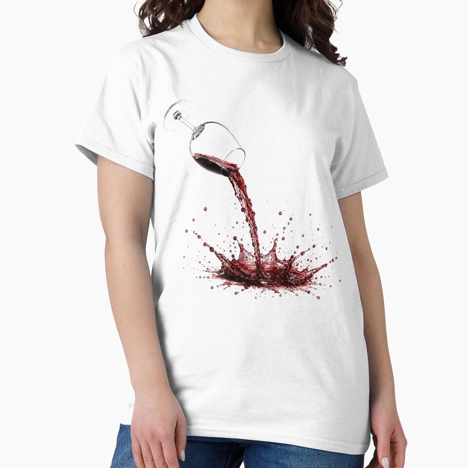 Perfect Red Wine Spill Art by Perfect Spill