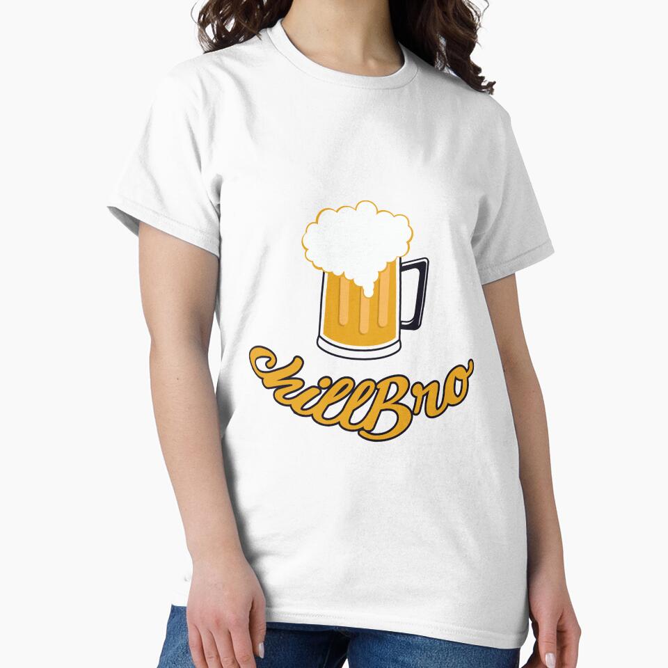 Chill Bro by Khushi Graphics