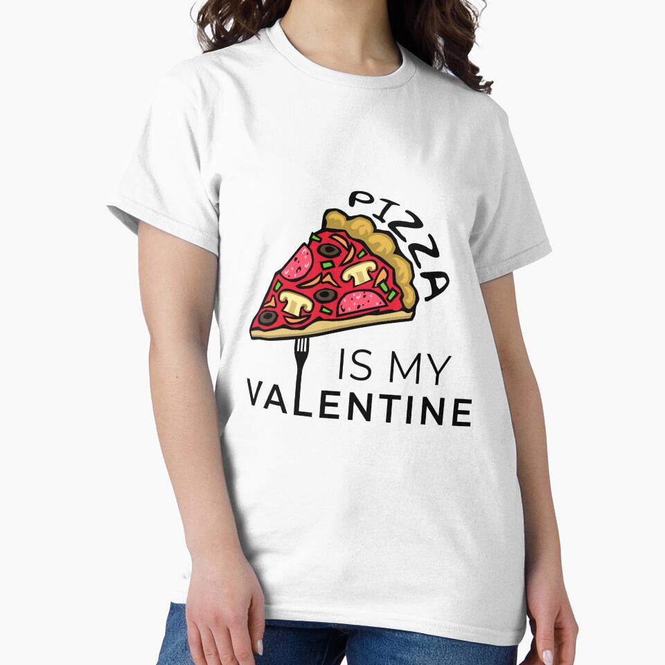 Pizza is my valentine by Vexel Studio