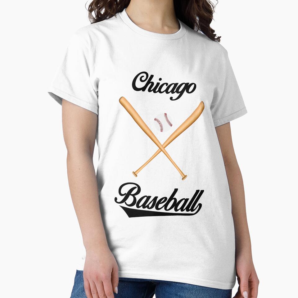Chicago Baseball T-Shirt for Men and Women by AllStarMerch