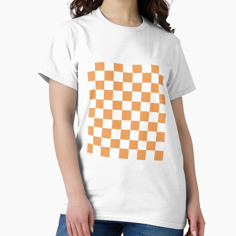 Square in orange and white by Sunwang