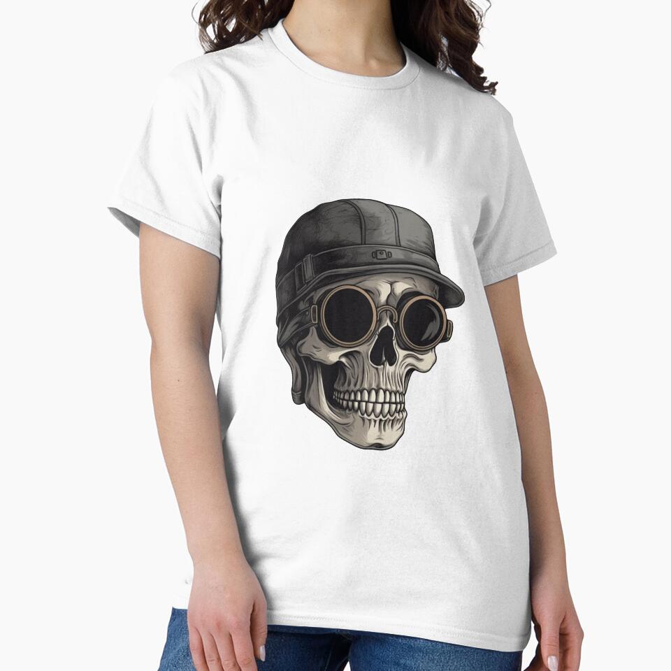 Skull wearing glasses by PAPER&PEXELS