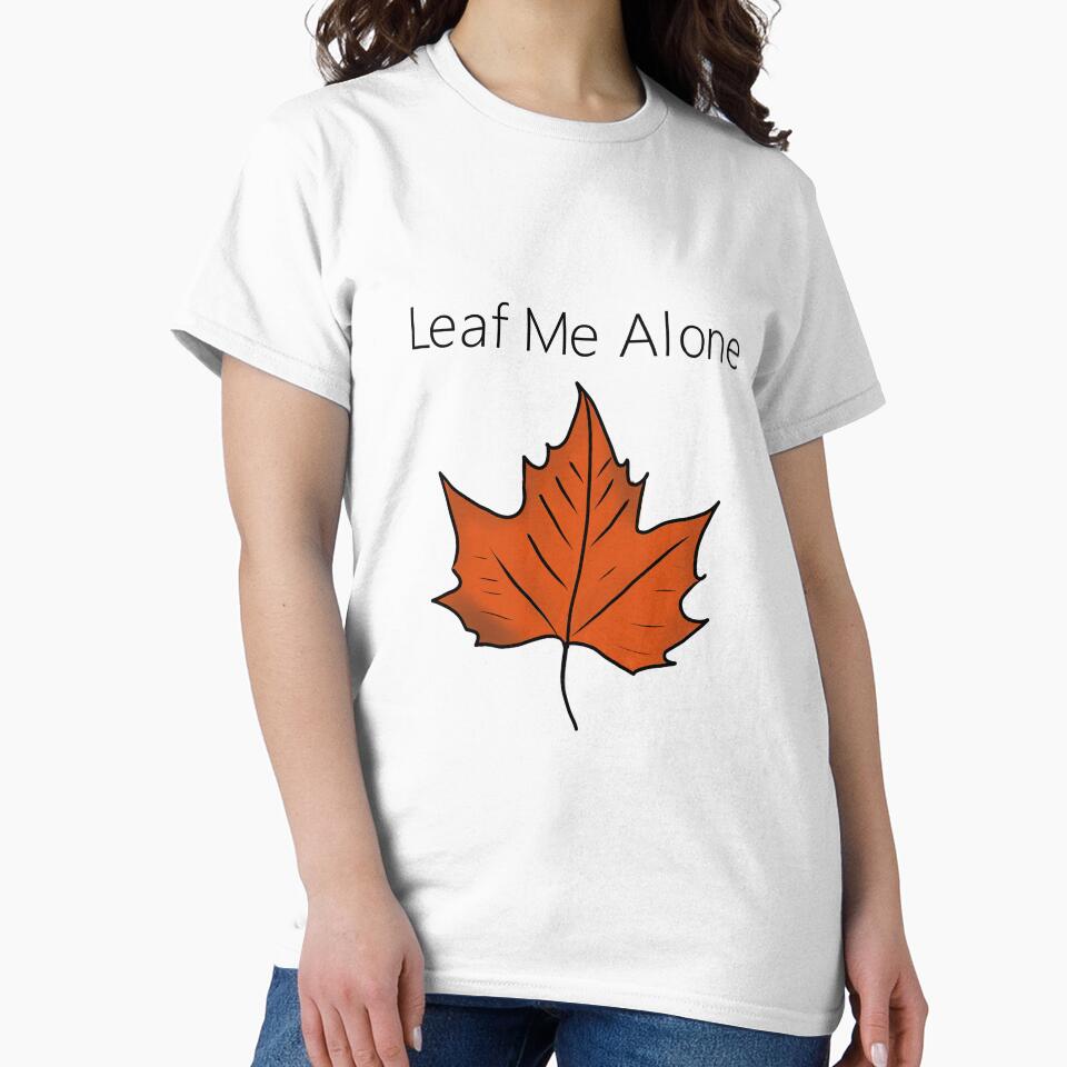 leaf me alone pun by phoenax