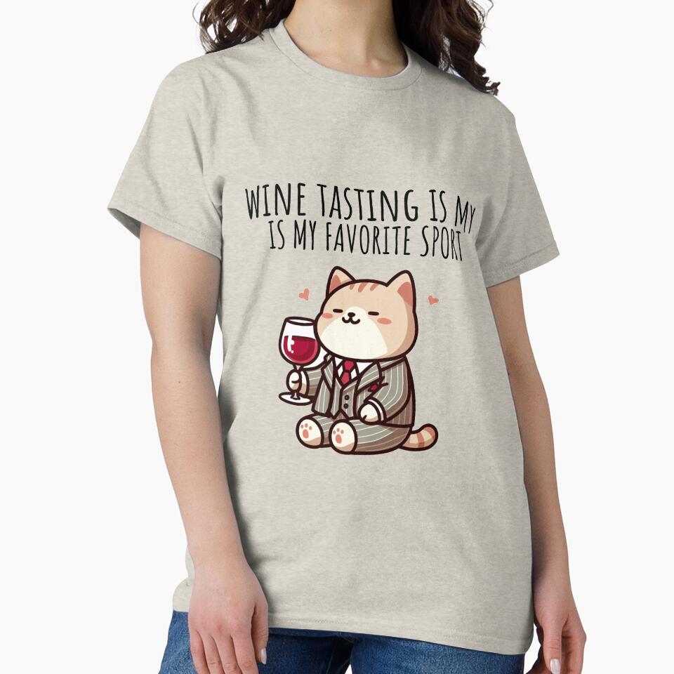 Wine Tasting Cat by LemuellTrends