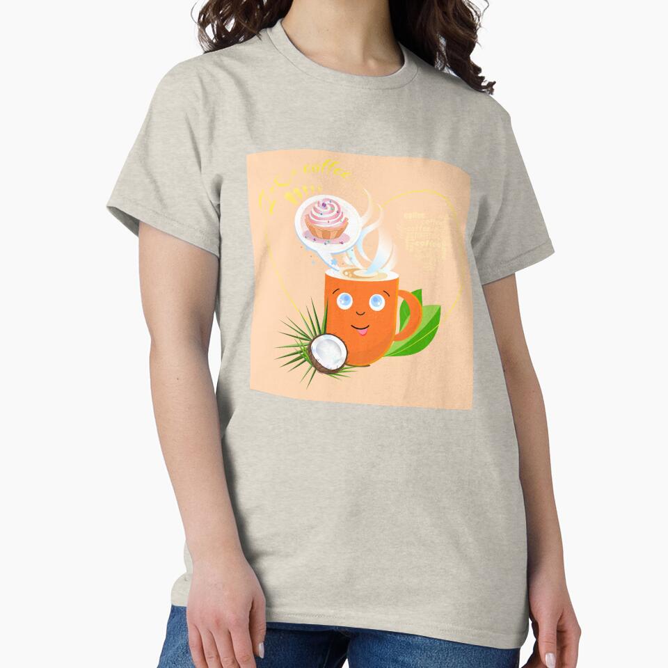 cup of coffee with muffin by amatiana