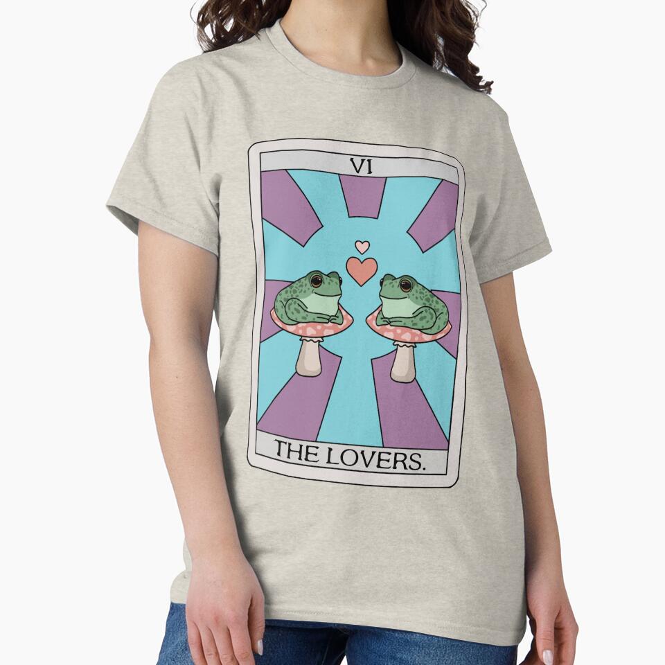The Lovers Frog Tarot by melouker