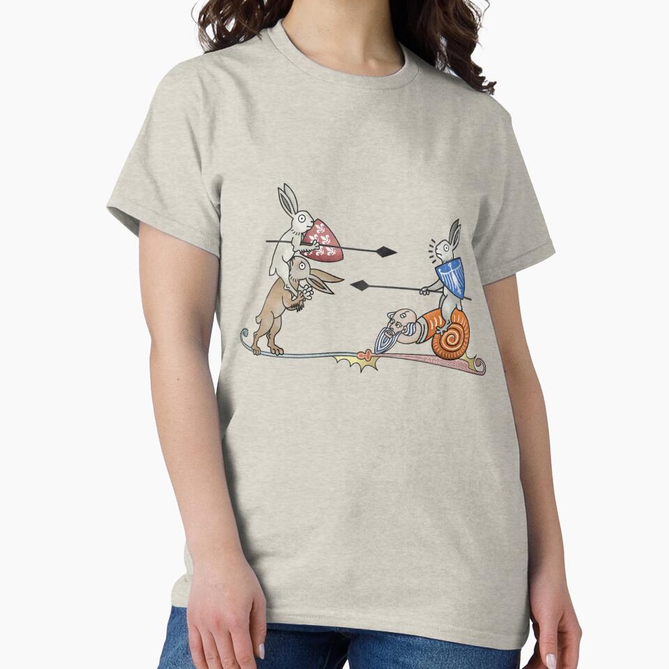 Medieval Marginalia - Jousting Rabbits by MargiKnights