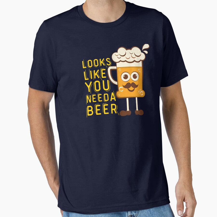 Looks Like You Need A Beer by Naeshastore