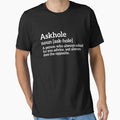 Funny Definition Askhole T-shirt by RedYolk