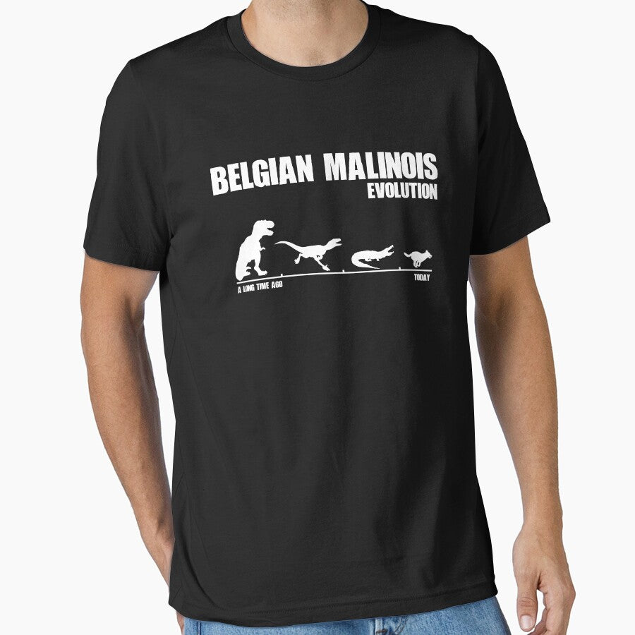 Belgian Malinois Evolution - Maligator Maliraptor Gift by Malinois  Drive