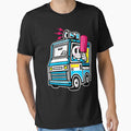 Ice Cream Truck Drawing Cartoon by Cheap Women's Shirts