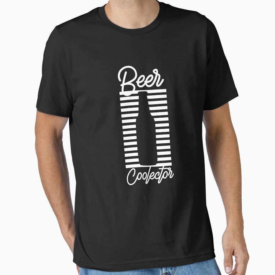 Beer Coolector Just Drink It - Beer Break - Native Drunk Beer is made by men wine by god - Beer Lover - Beer Fanatic - Beer is Life by mellinnshirts