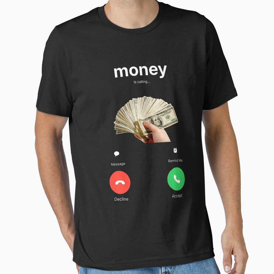 money is calling: meme gift, funny gag gift by revolsrawrats