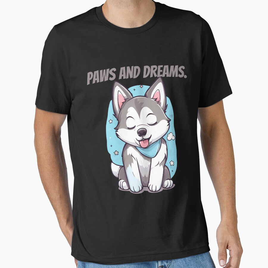 Peaceful Husky by Mechanical-Artt