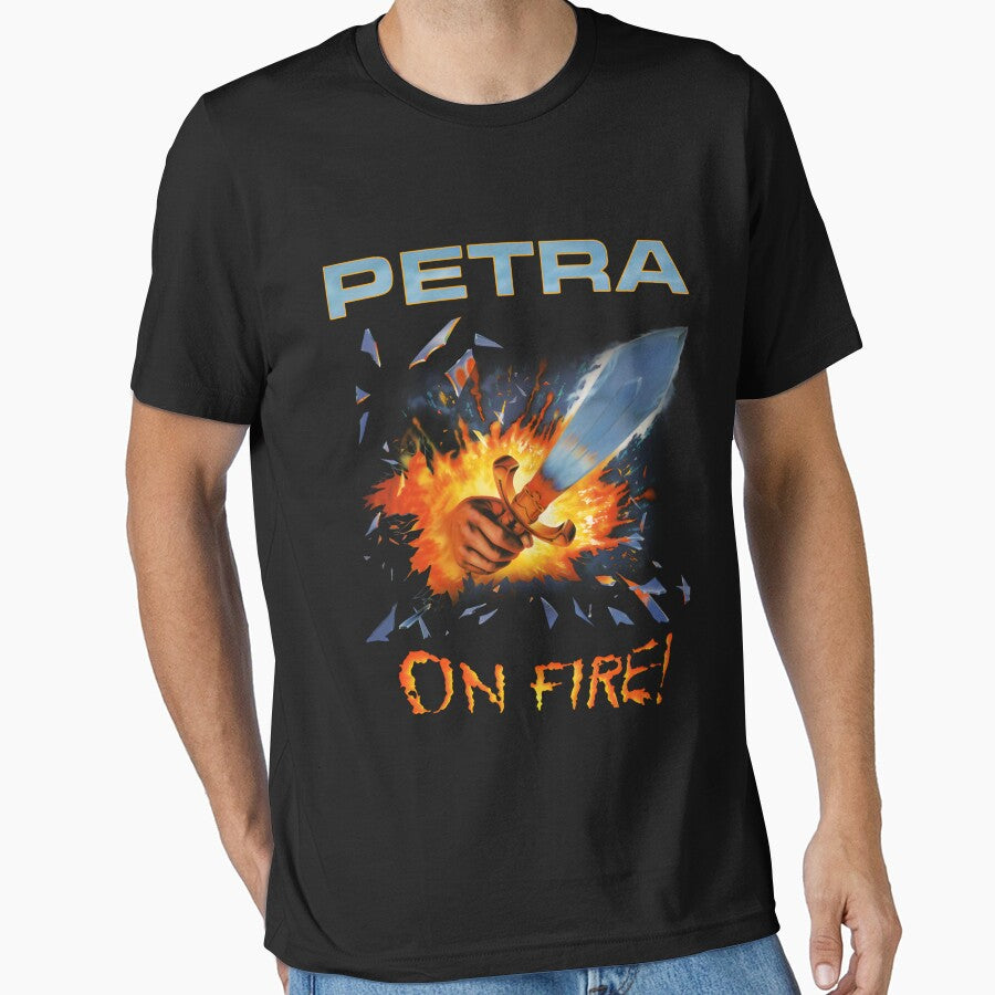 Petra  On Fire by Geovann Watson
