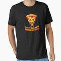 Don't Talk To Me Before My Pizza Funny Angry Pizza Kawaii T-Shirt by Egyptian king ⭐⭐⭐⭐⭐