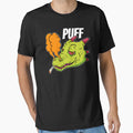 Dragon Smoking Weed Marijuana Leaf - Puff Puff Dragon by Crapt