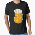 Adorable Mustachioed Beer Drinking Joke Drinkers by perfectpresents